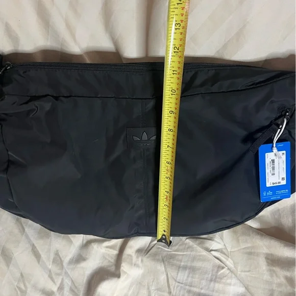 Adidas Black Nylon Crossbody Bag nwt - Picture 7 of 8